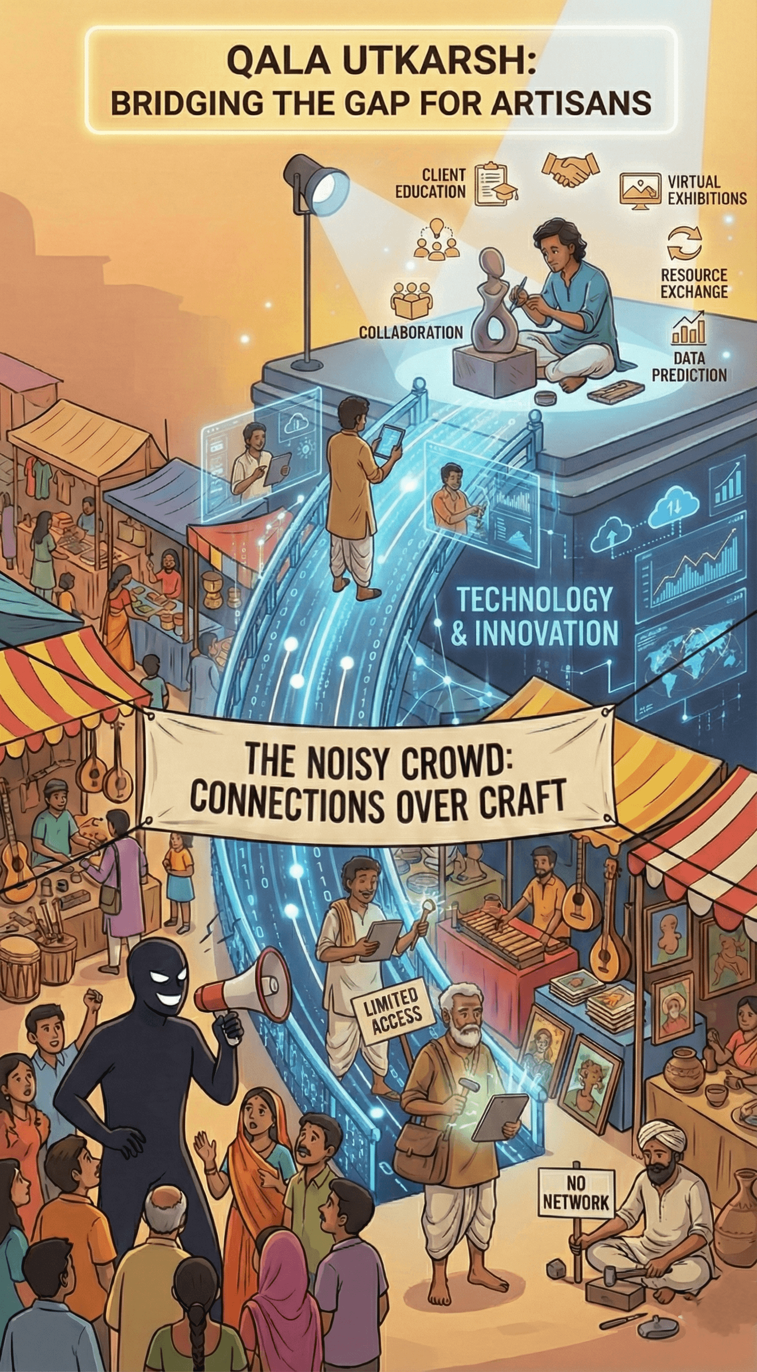 Artist collaboration ecosystem